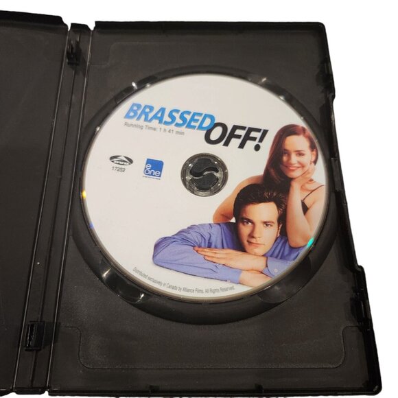 Brassed Off! DVD.  Ewan McGregor Pete Postlethwaite Tara Fitzgerald - Picture 2 of 4